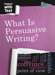 What is persuasive writing? cover image