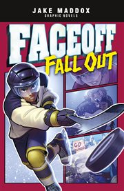 Jake Maddox Graphic Novels. Faceoff Fall Out cover image
