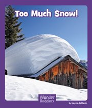 Too much snow cover image