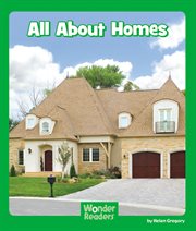 All About Homes : Wonder Readers Early Level cover image