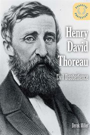 Henry David Thoreau : civil disobedience cover image
