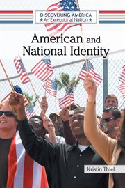 American and national identity cover image