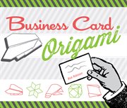 Business card origami cover image