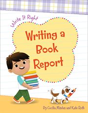 Writing a book report cover image