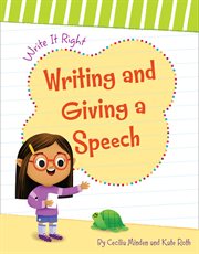 Writing and giving a speech cover image