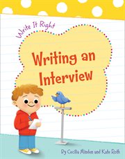 Writing an interview cover image