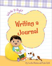 Writing a journal cover image