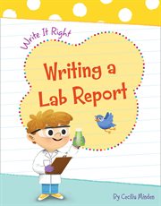 Writing a lab report cover image