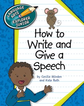 Cover image for How to Write and Give a Speech