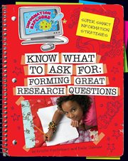 Super smart information strategies. Know what to ask forming great research questions cover image