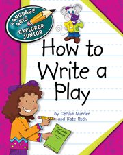 How to write a play cover image