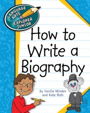How to write a biography cover image