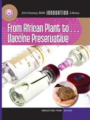 From African plants to vaccine ... preservation cover image