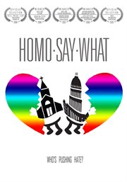 Homosaywhat cover image