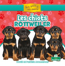 Cover image for Les chiots rottweiler