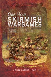 One-hour skirmish wargames cover image