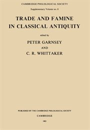Trade and famine in classical antiquity cover image