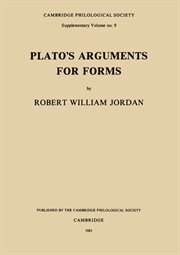Plato's arguments for forms cover image