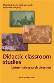 Didactic classroom studies : a potential research direction cover image