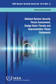 National nuclear security threat assessment, design basis threats and representative threat state. Implementing Guide cover image
