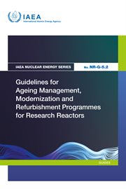 Guidelines for Ageing Management, Modernization and Refurbishment Programmes for Research Reactors cover image