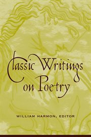 Classic writings on poetry cover image