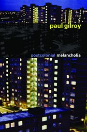 Postcolonial melancholia cover image