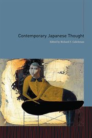 Contemporary Japanese thought cover image