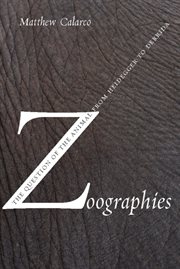 Zoographies: the question of the animal from Heidegger to Derrida cover image