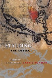 Stalking the subject: modernism and the animal cover image