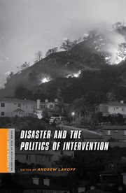 Disaster and the politics of intervention cover image