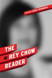 The Rey Chow reader cover image