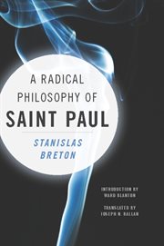 A radical philosophy of Saint Paul cover image