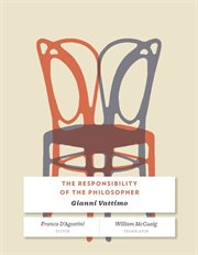 The responsibility of the philosopher cover image