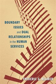 Boundary issues and dual relationships in the human services cover image