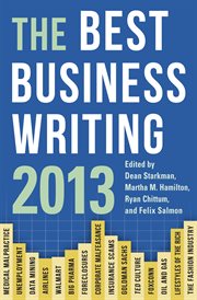 The Best Business Writing 2013 cover image