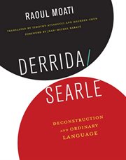 Derrida, Searle: deconstruction and ordinary language cover image