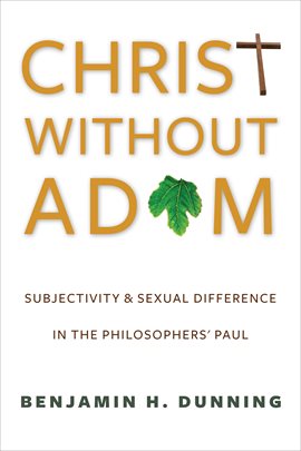Cover image for Christ Without Adam