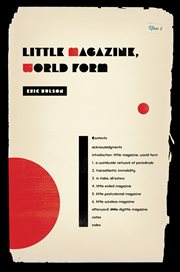 Little magazine, world form cover image