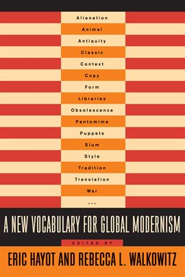 Cover image for A New Vocabulary for Global Modernism