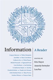 Information : a reader cover image
