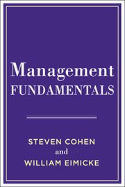Management fundamentals cover image