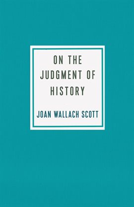 Cover image for On the Judgment of History