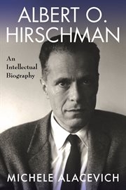 Albert O. Hirschman : an intellectual biography cover image