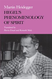 Hegel's phenomenology of spirit cover image