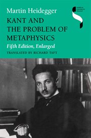 Kant and the problem of metaphysics cover image