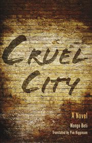 Cruel city a novel cover image