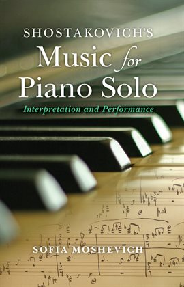 Cover image for Shostakovich's Music for Piano Solo