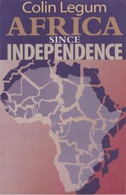 Africa since independence cover image