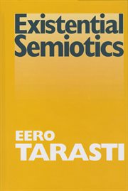 Existential semiotics cover image